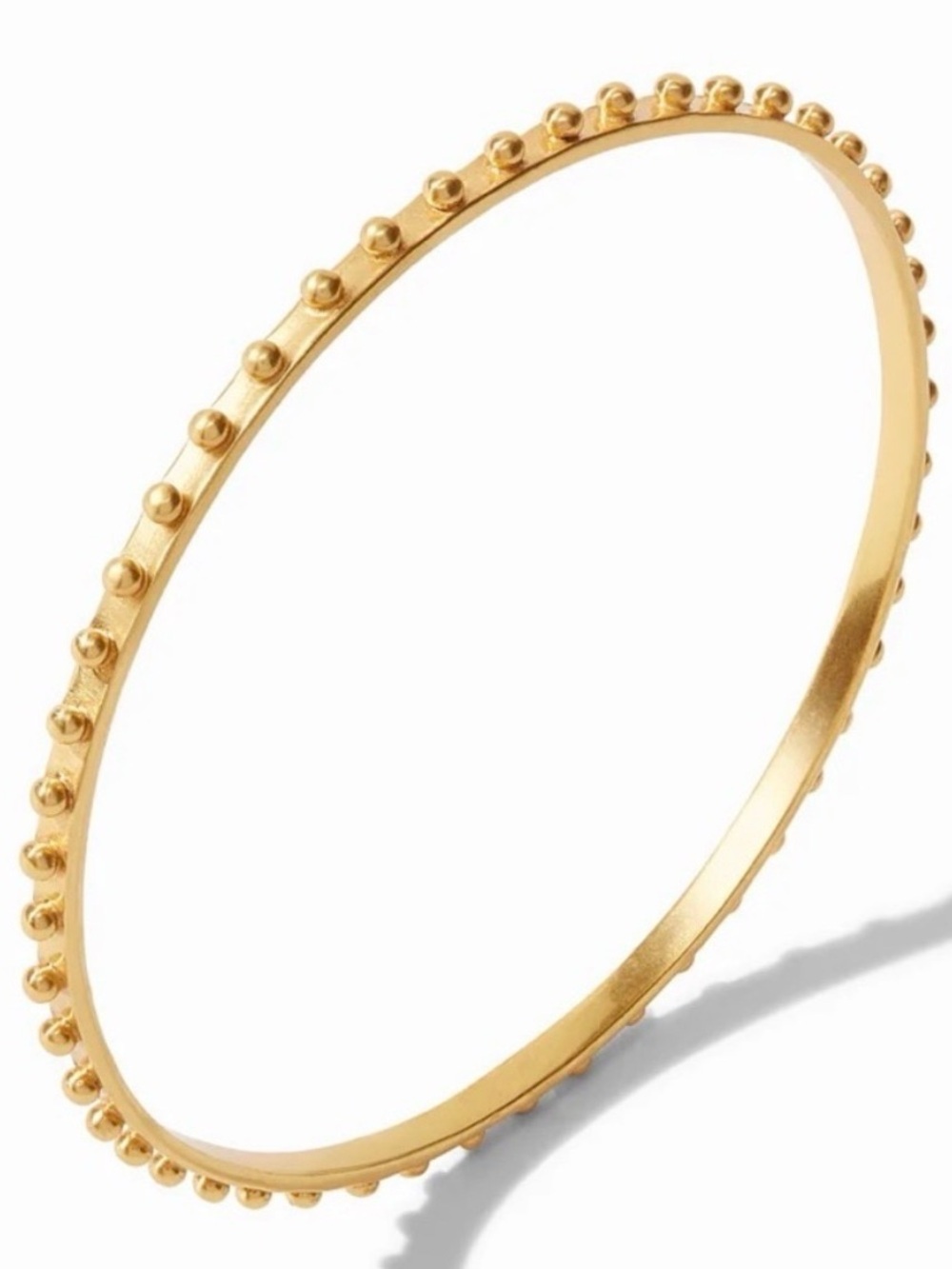 Julie Vos SoHo Gold Beaded Bangle